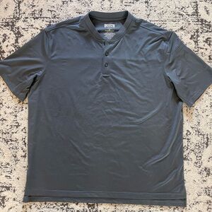 Duluth Trading Co Charcoal Button-Up Shirt